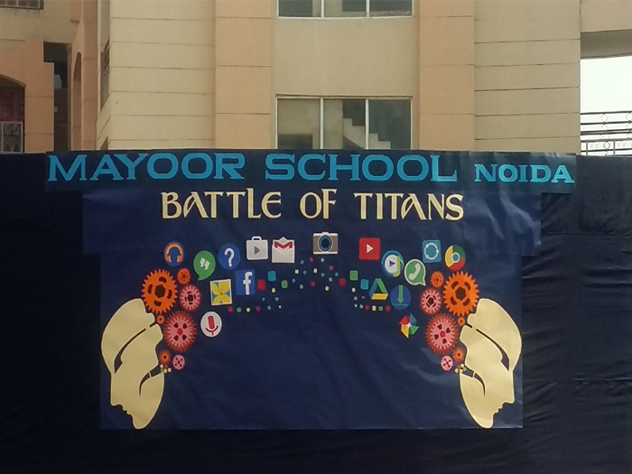 Honours at BATTLE OF TITANS - Inter school Computing Symposium 2016