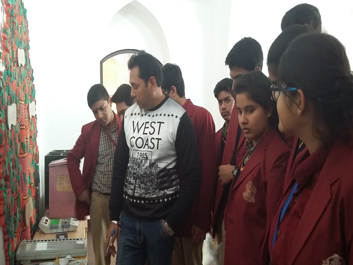 Excursion to the Electoral Museum, class 9.