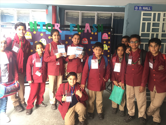 Honour in movie- making at Junior Flash 2017