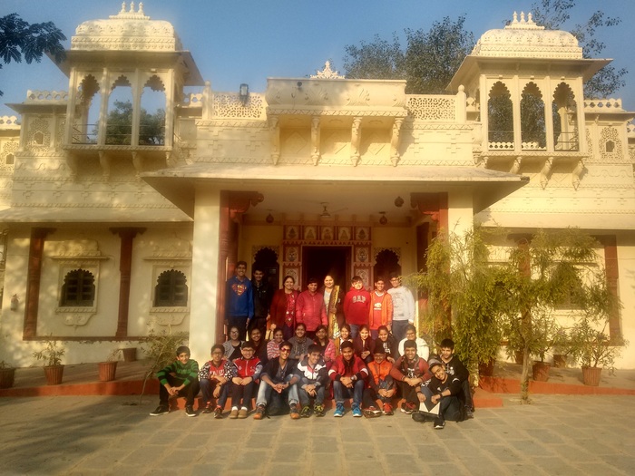 Winter excursion to Sariska for classes 8 and 9