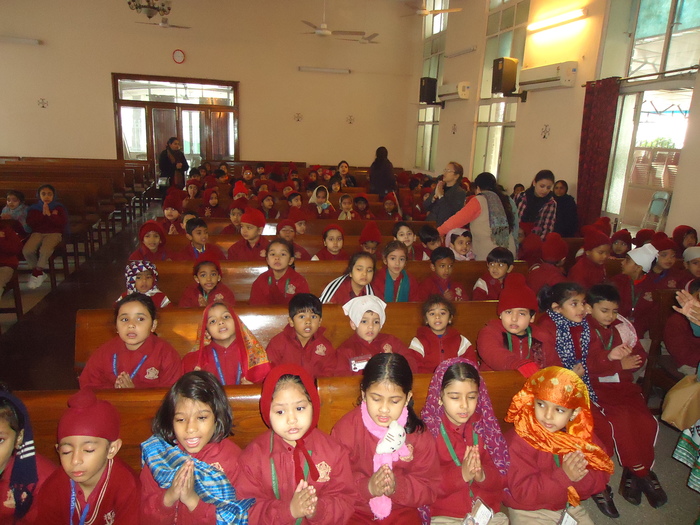 Visit to places of worship for Pre-primary.