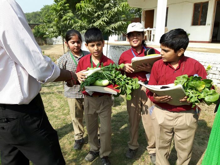 Class 8 excursion to the School eco park.