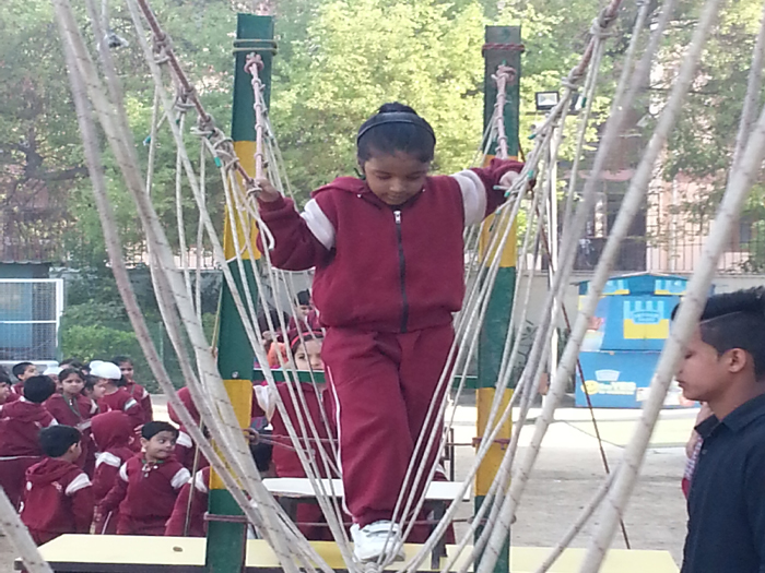 Adventure Camp for classes Pre school-class III