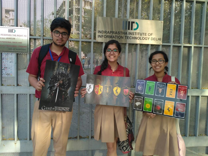 Cultural fest at IIIT Delhi.