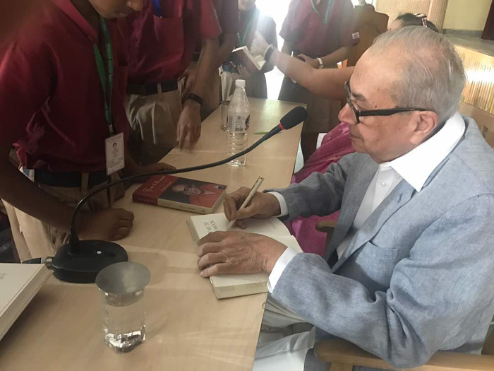 Literary Week: Mr. Goradia interacts about his book, ' Fly me to the Moon'