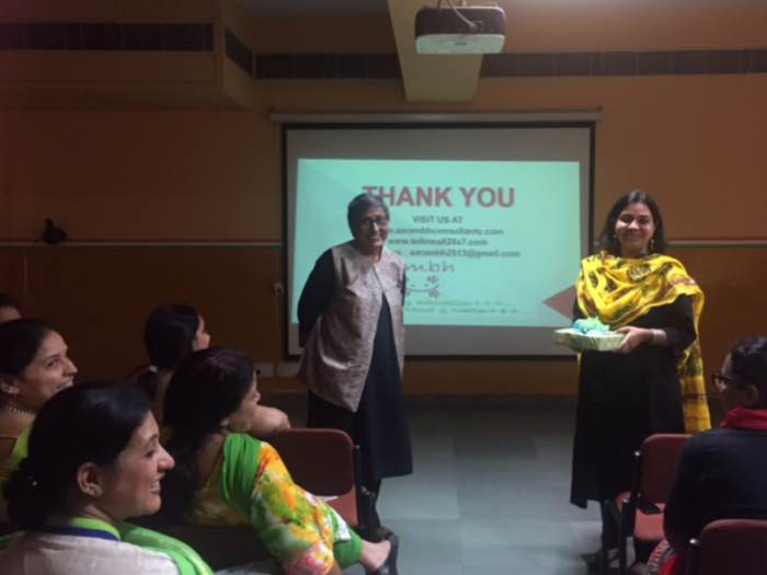 Teacher enrichment workshop -'Understanding students as humans, learners and achievers'.