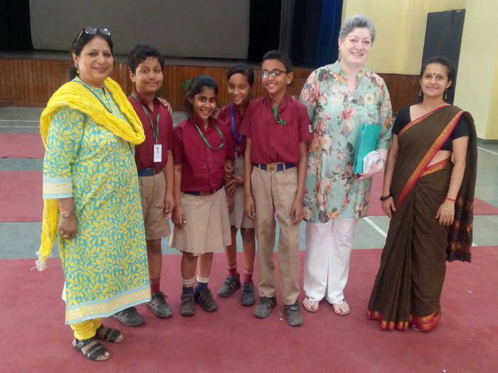 Art event at Cambridge School