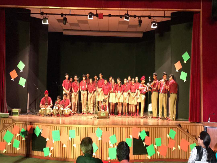 Honours at 9th Goenkan Grandeur- inter school music event