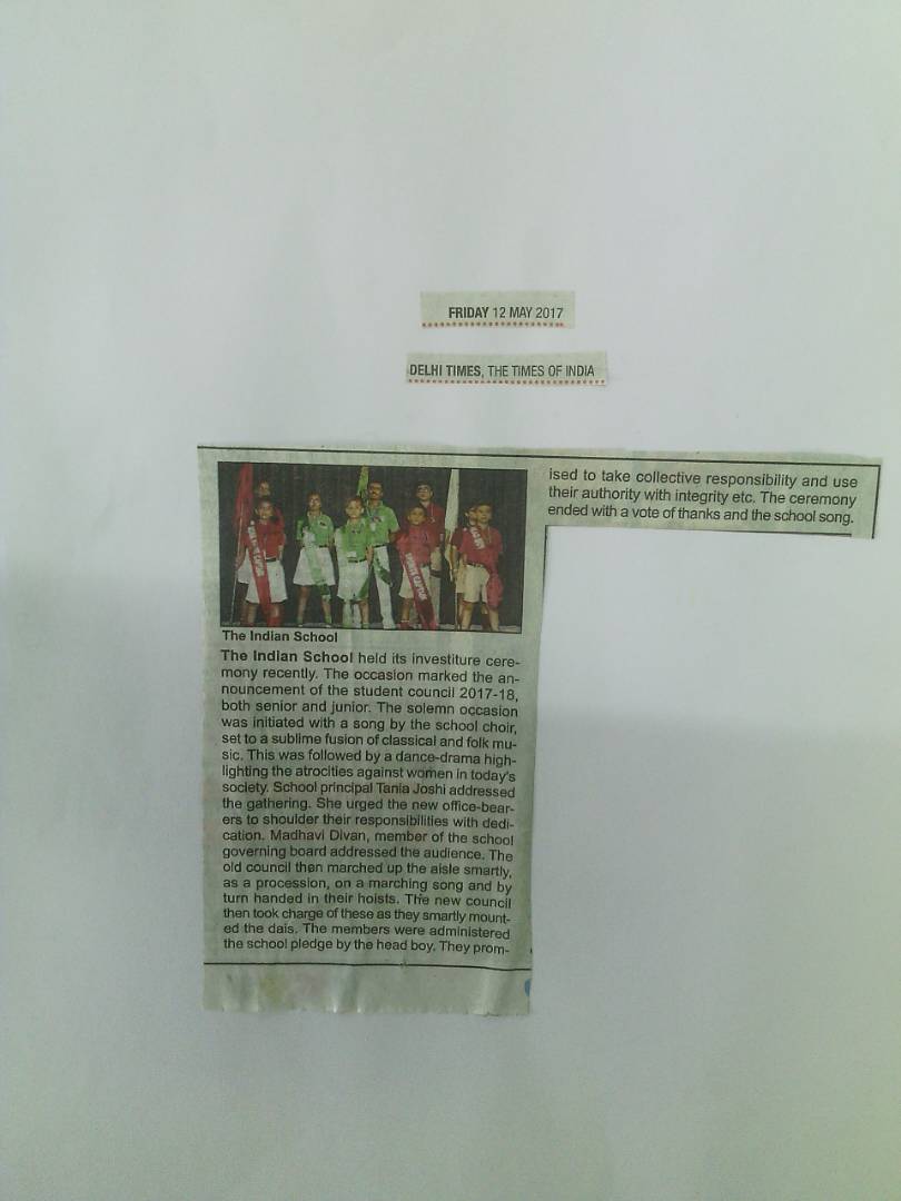 THE TIMES OF INDIA, FRIDAY, 12 MAY 2017