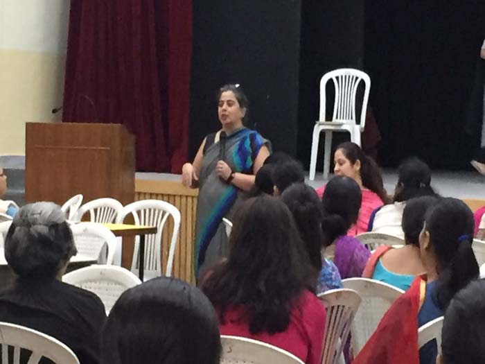 Teacher workshop on Handling EQ.
