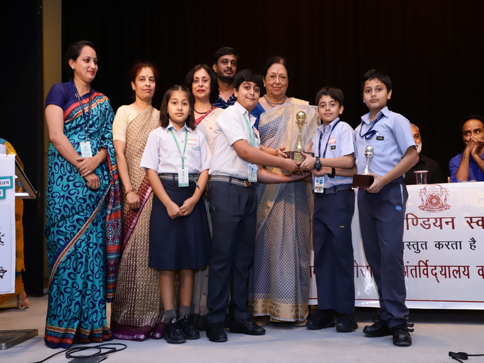 13th Dr. Amidas Goradia Debate in Hindi ( 2017) for classes 4 and 5.