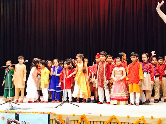Special Assembly on Raksha Bandhan by class I-B
