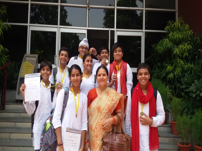 Honours at UTSAV, Inter-School Event