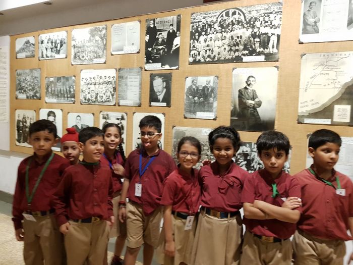 Excursion to the Gandhi Smriti, class 2
