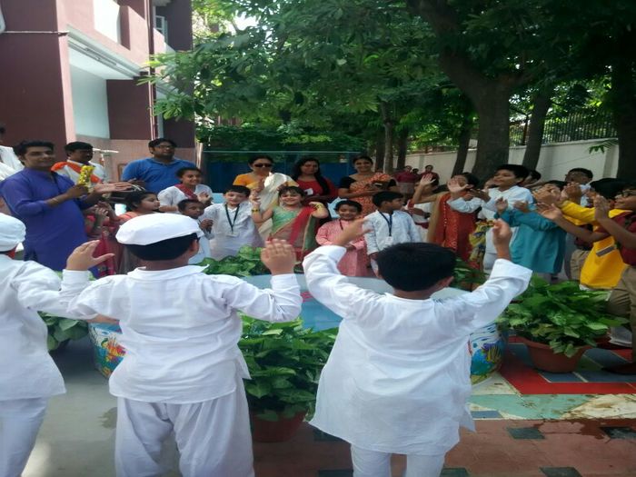 Ganesh Visarjan in Primary