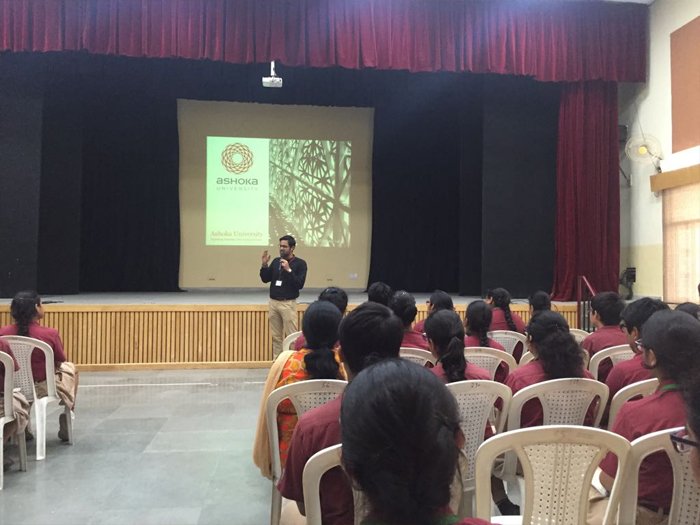 Ashoka University orientation for class 12