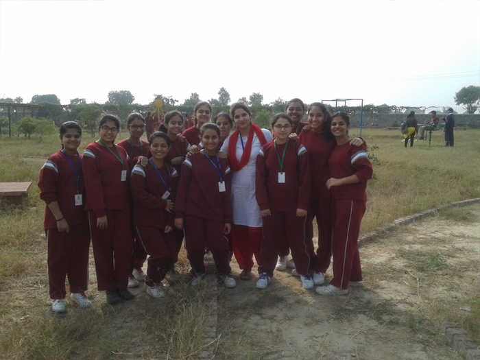 Excursion to School eco- park, class 9