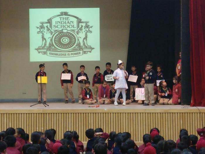 Special assembly - Our Helpers, class 2E