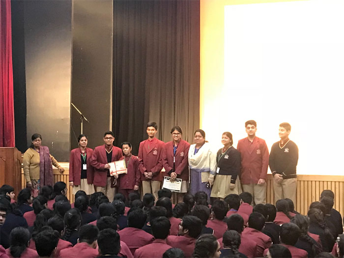 Honours at Vasantotsav- inter school folk music and dance competition