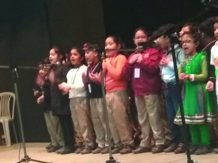 Special assembly on Special Heroes of India by class 1 C