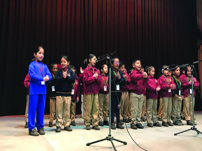 Special assembly- Save the Earth by class 1D