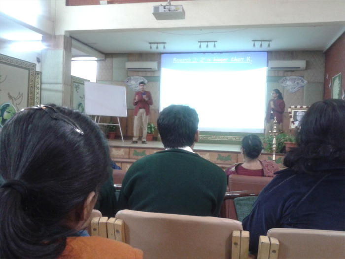 Spring Dales School, Pusa Road organised a mathematics event