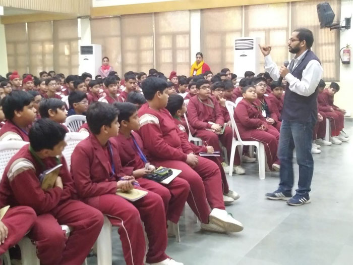 Workshop on gender sensitisation for boys