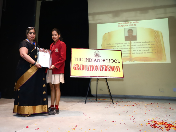 Class 12 graduation, batch 2017-18