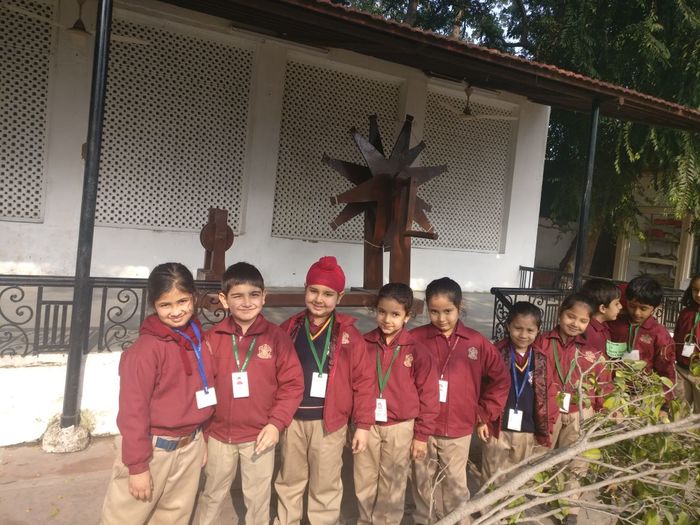 Visit to Gandhi Smriti, class 1