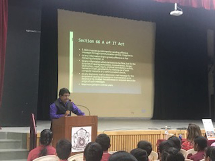 A Citizenship Programme- Talk on social media and its legal implications
