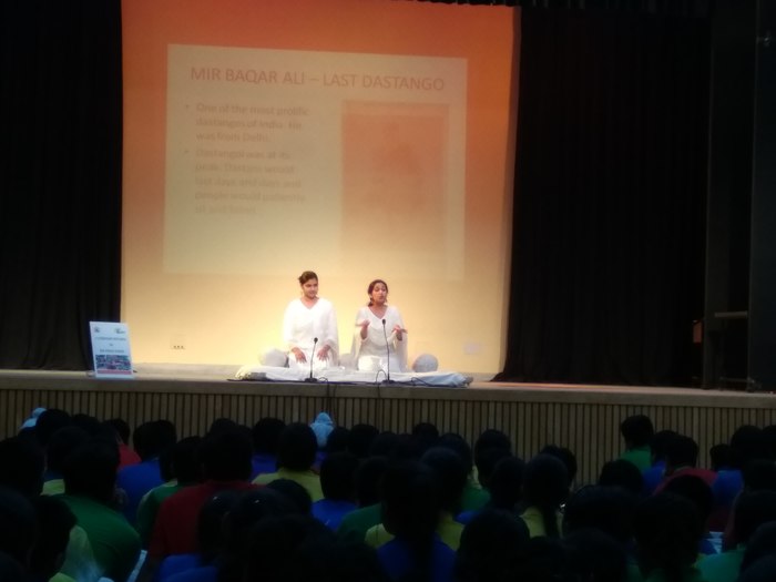 Citizenship Programme for Literary Week- Dastangoi demonstration