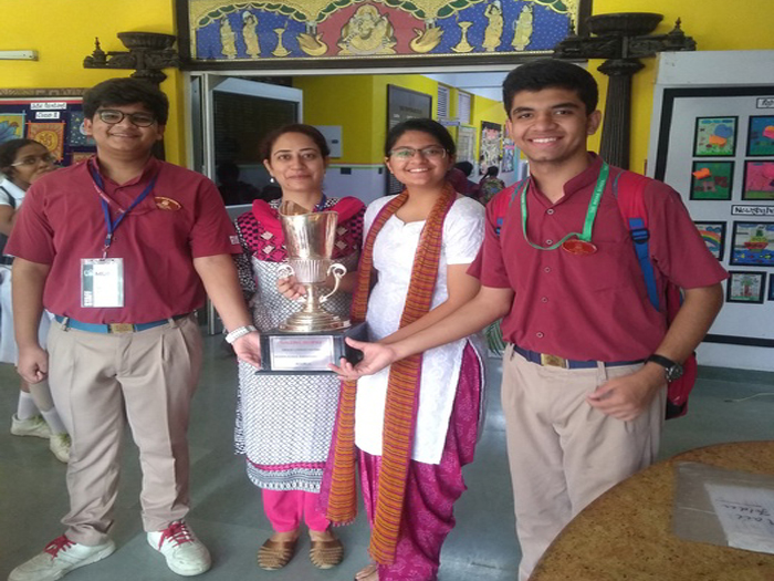 Top honour at inter school Debate