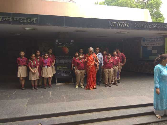 Moon Carnival at Nehru Planetarium- class 8