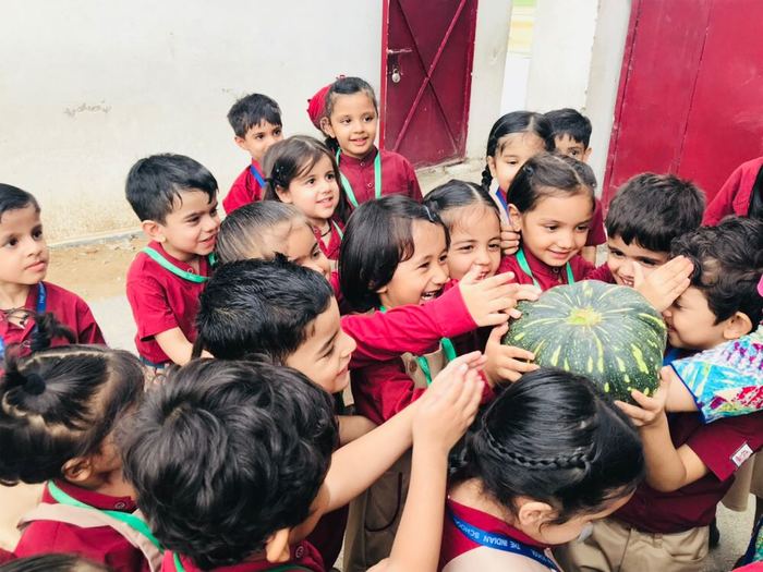 Visit of a vegetable vendor- multi dimensional learning
