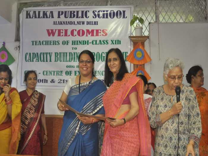 Hindi CBSE Capacity Building workshop