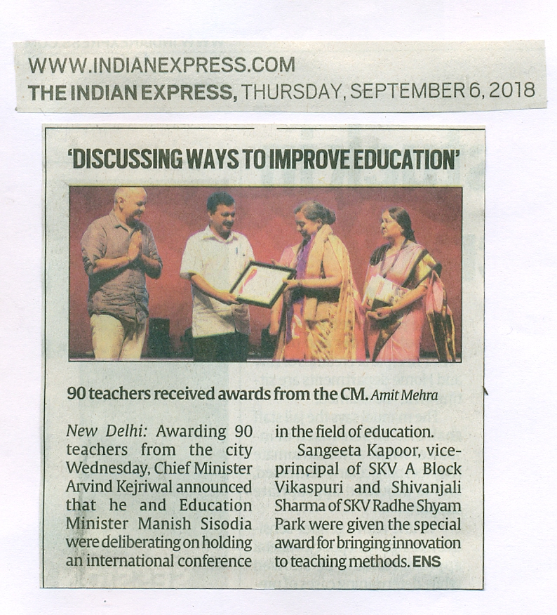 THE INDIAN EXPRESS, THURSDAY, 06 SEPT 2018
