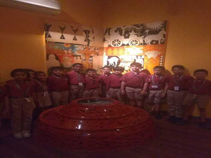 Class 3 visits Gandhi Smriti