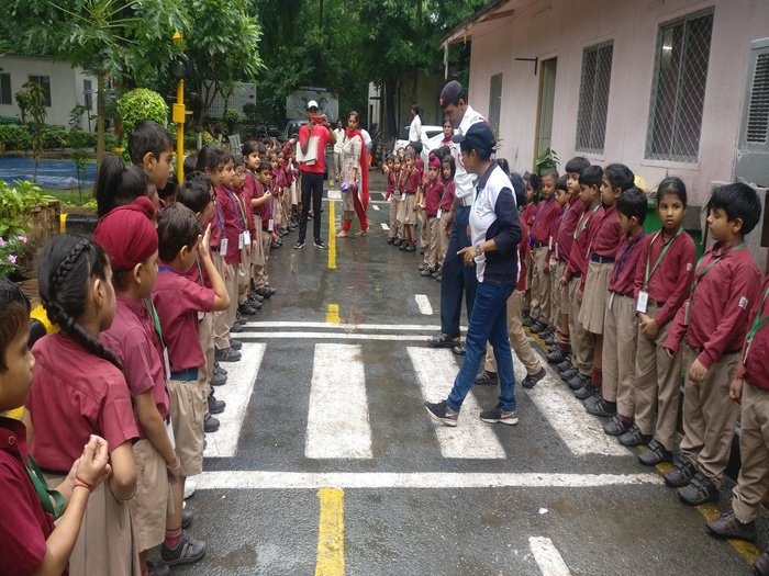 Excursion to Traffic Training Park for class 1