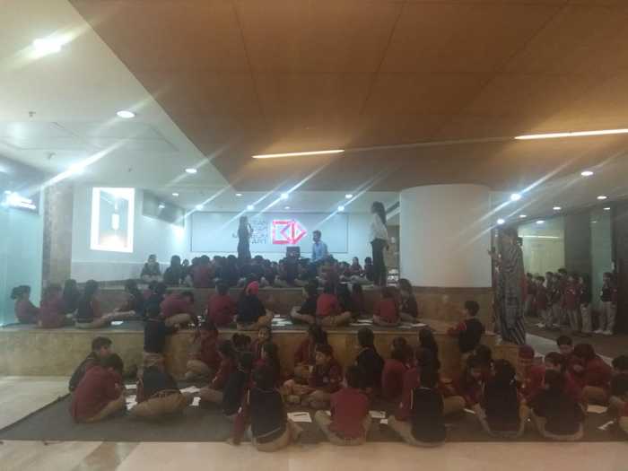 Visit to art museum for class 3