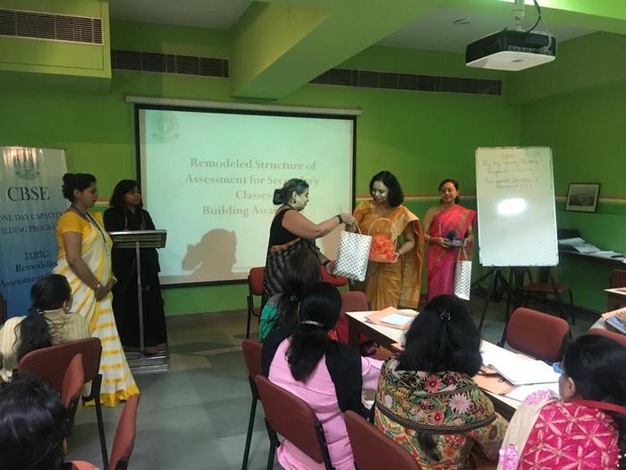 CBSE teacher workshop- Remodelled Structure of Assessment
