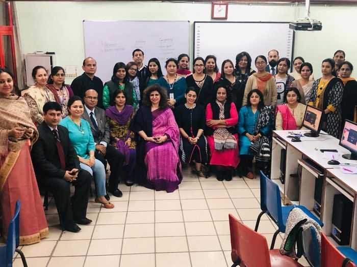 CBSE teacher workshop on Digitalisation 