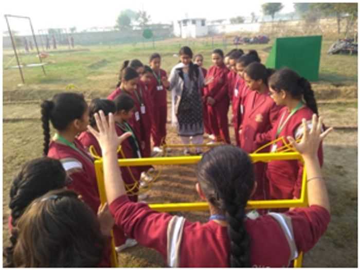 Class 7 visits the School Eco Park