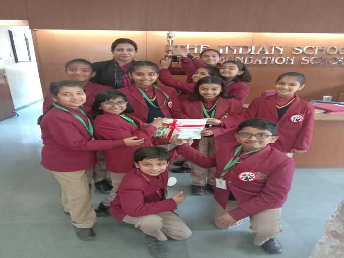 Honour at Celesta 2019- inter-school singing competition