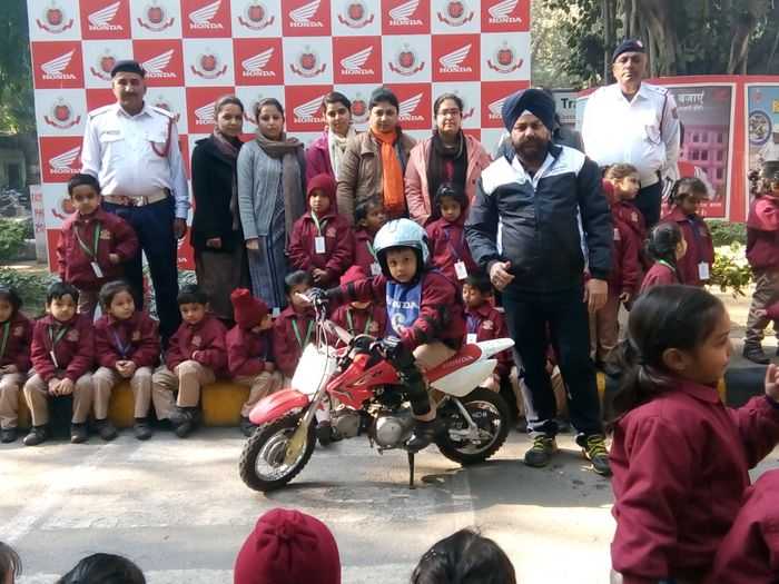 Pre- School visit to the Traffic Training Park