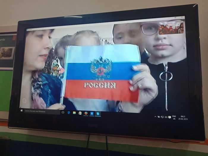 Skype Session with Aban School, Russia