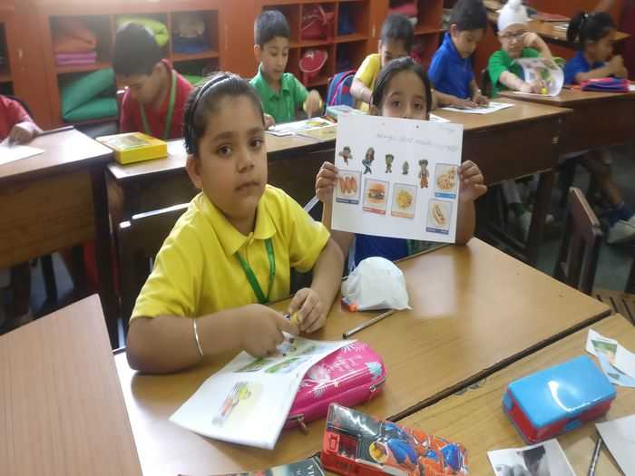 Self Discovery Week in classes 1 and 2