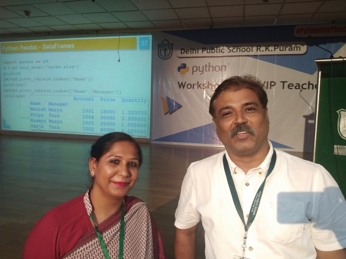 Teacher workshop for Python ( CS) 