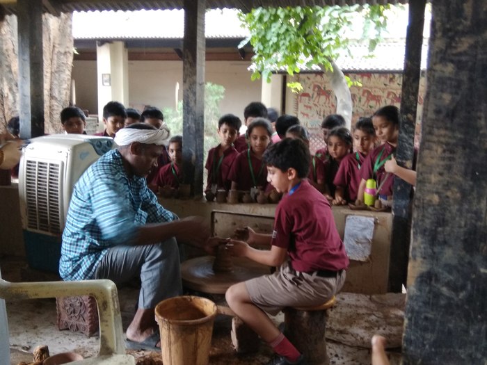Excursion to the National Crafts Museum- class 3