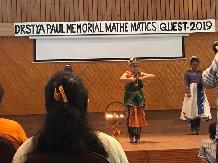 Honour at Inter school Math event 