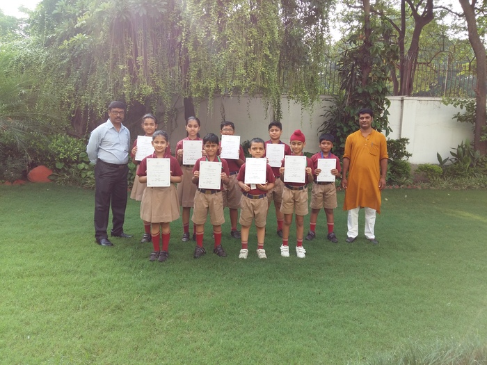 Honour for Junior School choir at inter school event